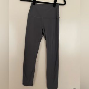 Lululemon align leggings 25" size 4 in dark grey